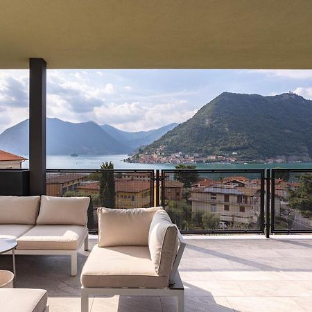 Lake Iseo Panorama Sulzano Eksteriør billede