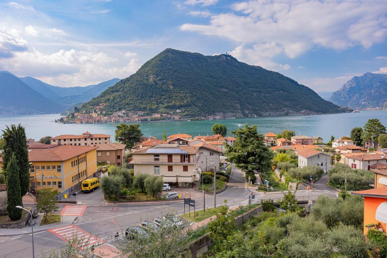 Lake Iseo Panorama Sulzano Eksteriør billede